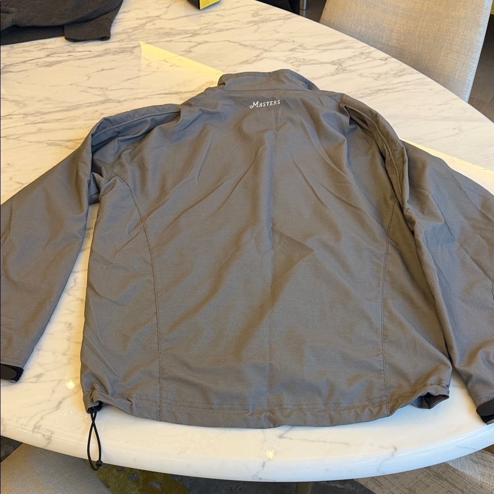 Gray MASTERS Quarter-Zip Pullover with Masters Lo… - image 6